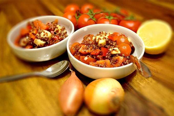 Quinoa Tomatensalat