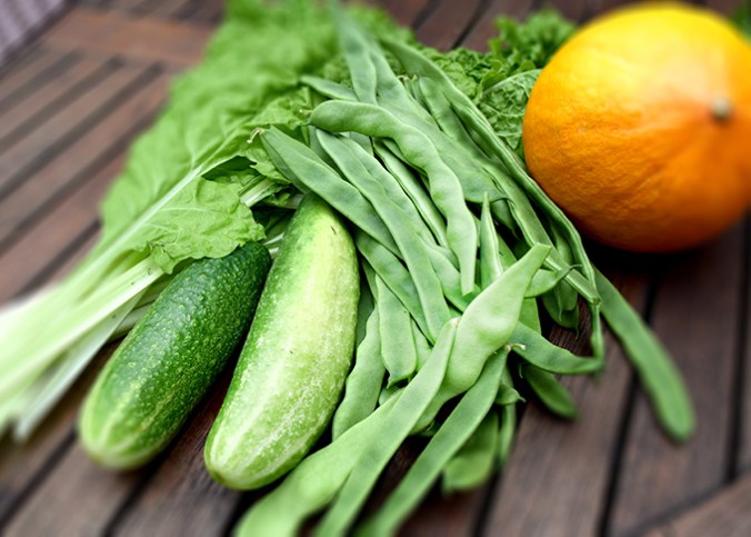 Stangengemüse Kürbis Zucchini