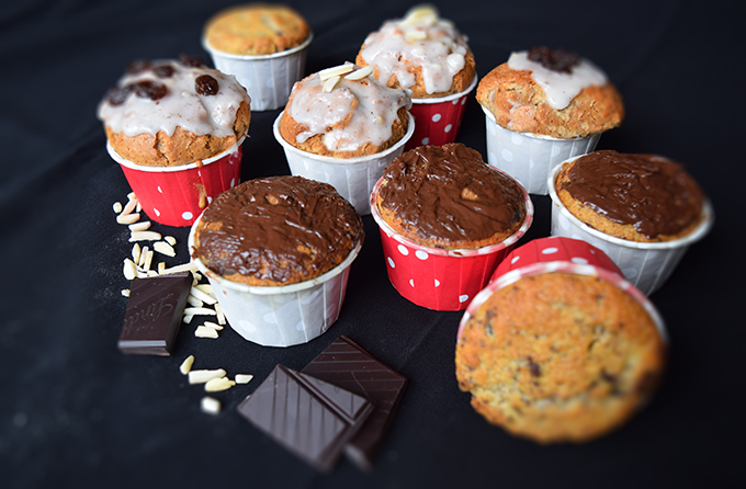 Muffins mit Dekoration