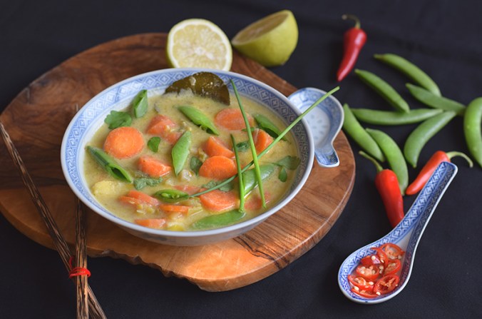 Aiatische Möhrensuppe