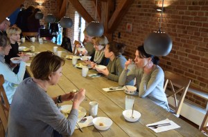 Frühstück nach dem Yogakurs