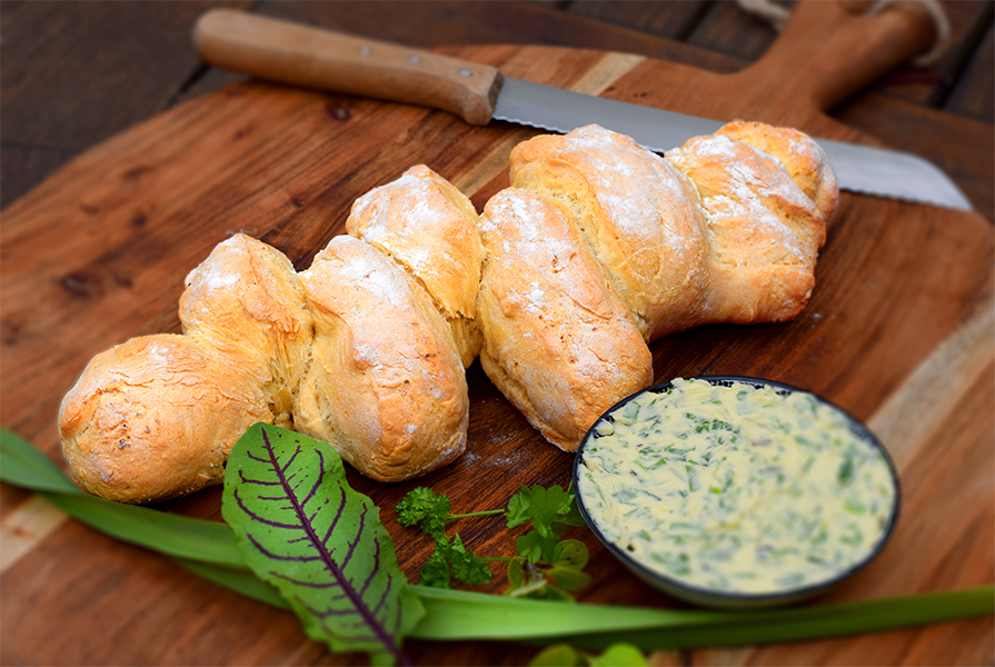 Baguette Kräuterbutter