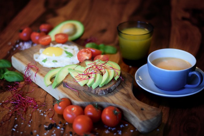 gesundes frühstück