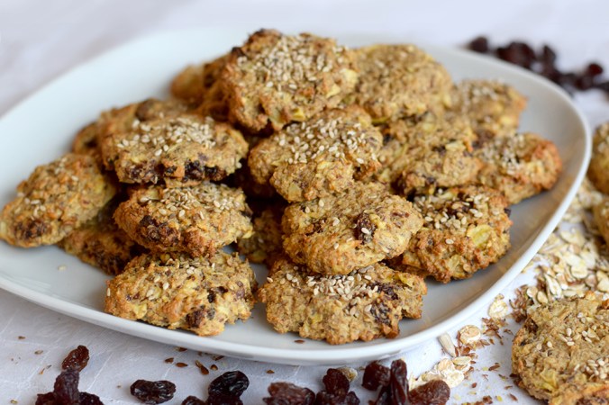 Apfel- Haferflockenplätzchen