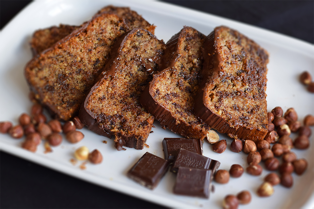 Schokoladen-Nusskuchen