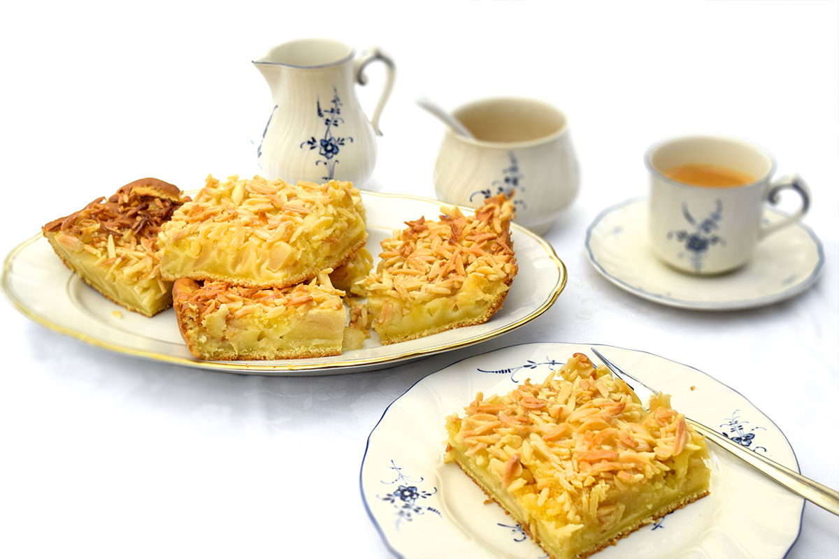 Apfelkuchen vom Blech