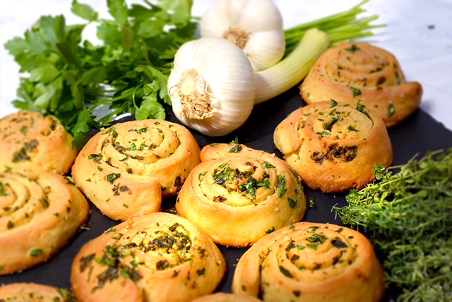 Kräuter- knoblauchschnecken