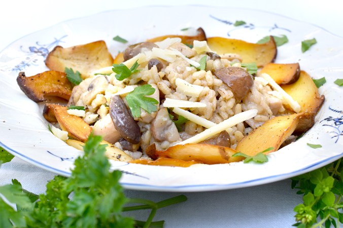 Pilzrisotto