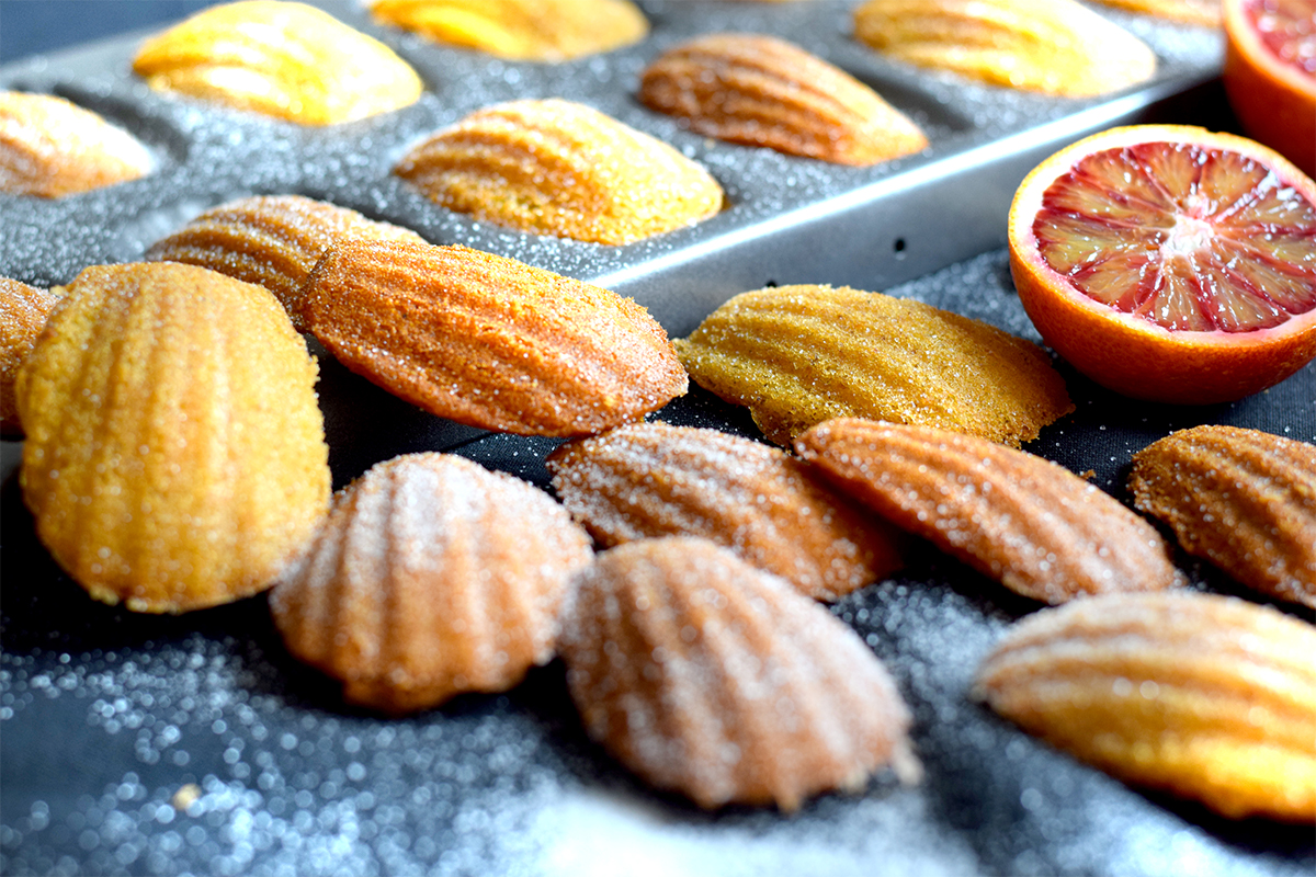 Orangen Madeleines