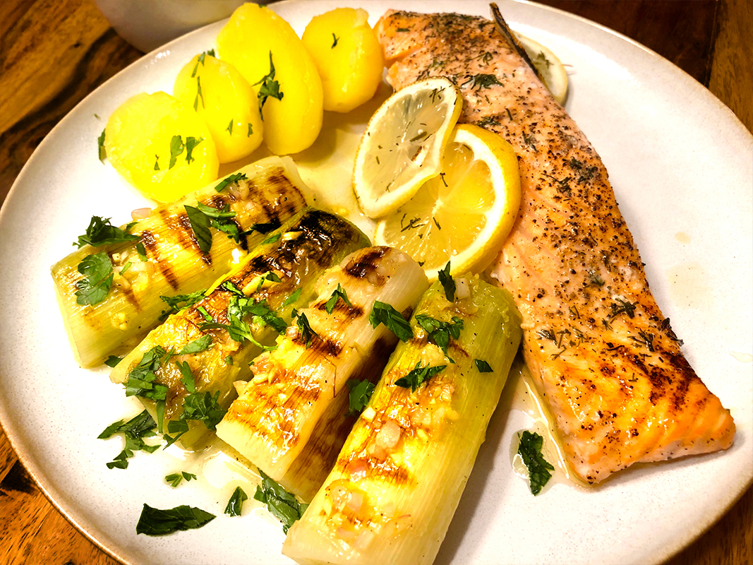 Lachsfilet