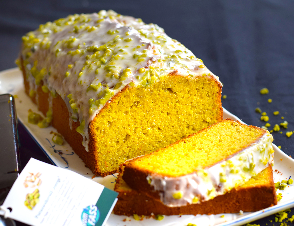 Zitronen- Pistazienkuchen